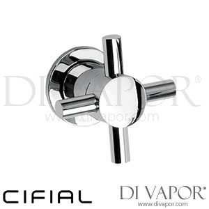 Cifial 32218TB.U Techno X300 3/4 Inch Wall Stop Valve Spare Parts